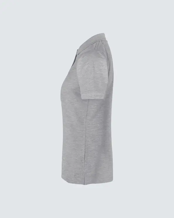 PRO Wear Pikétröja Dam Grey melange