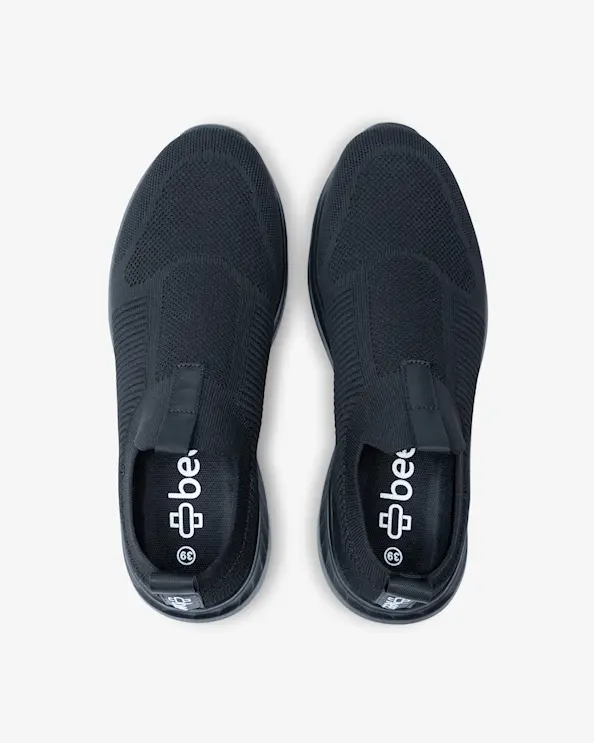 Beez Remedy Slip-on Sneaker Svart/Svart