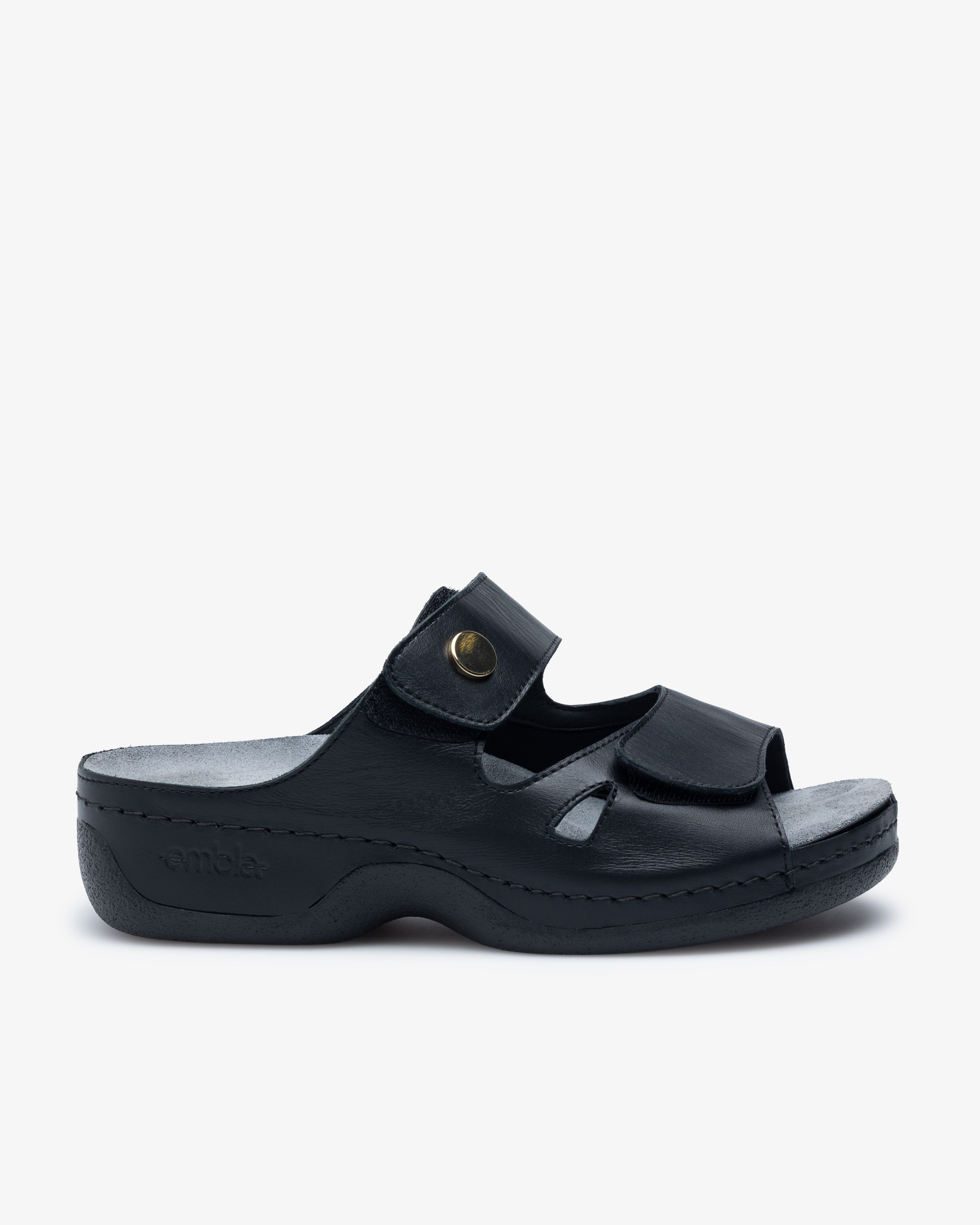 Embla 2670 Ergoflex Sandal Svart