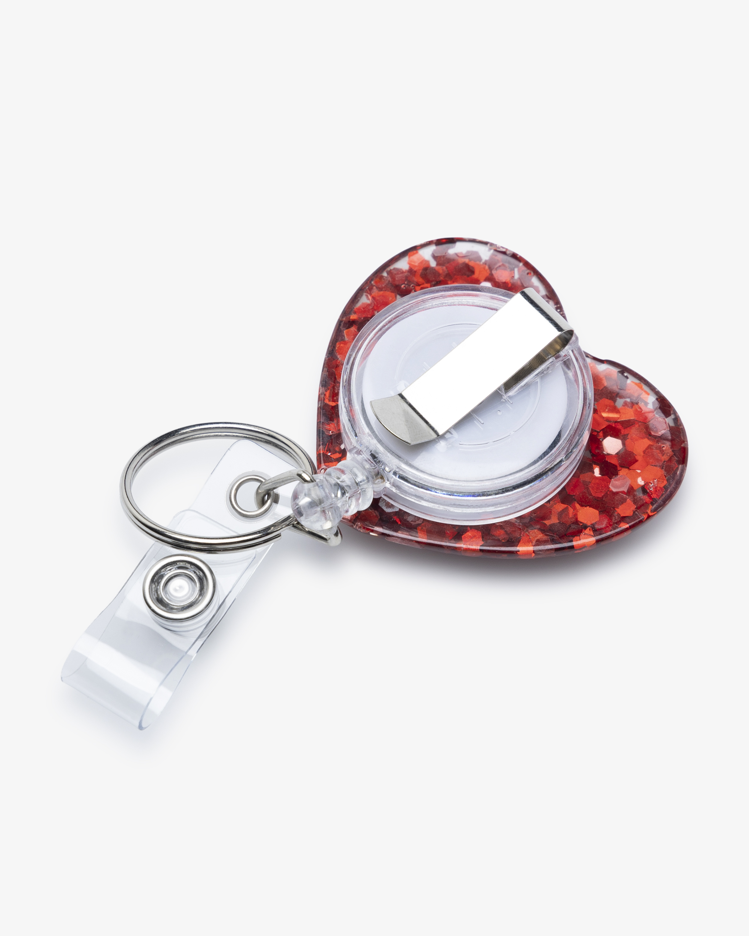 Jojo Kortinpidike Kimallus sydän Punainen