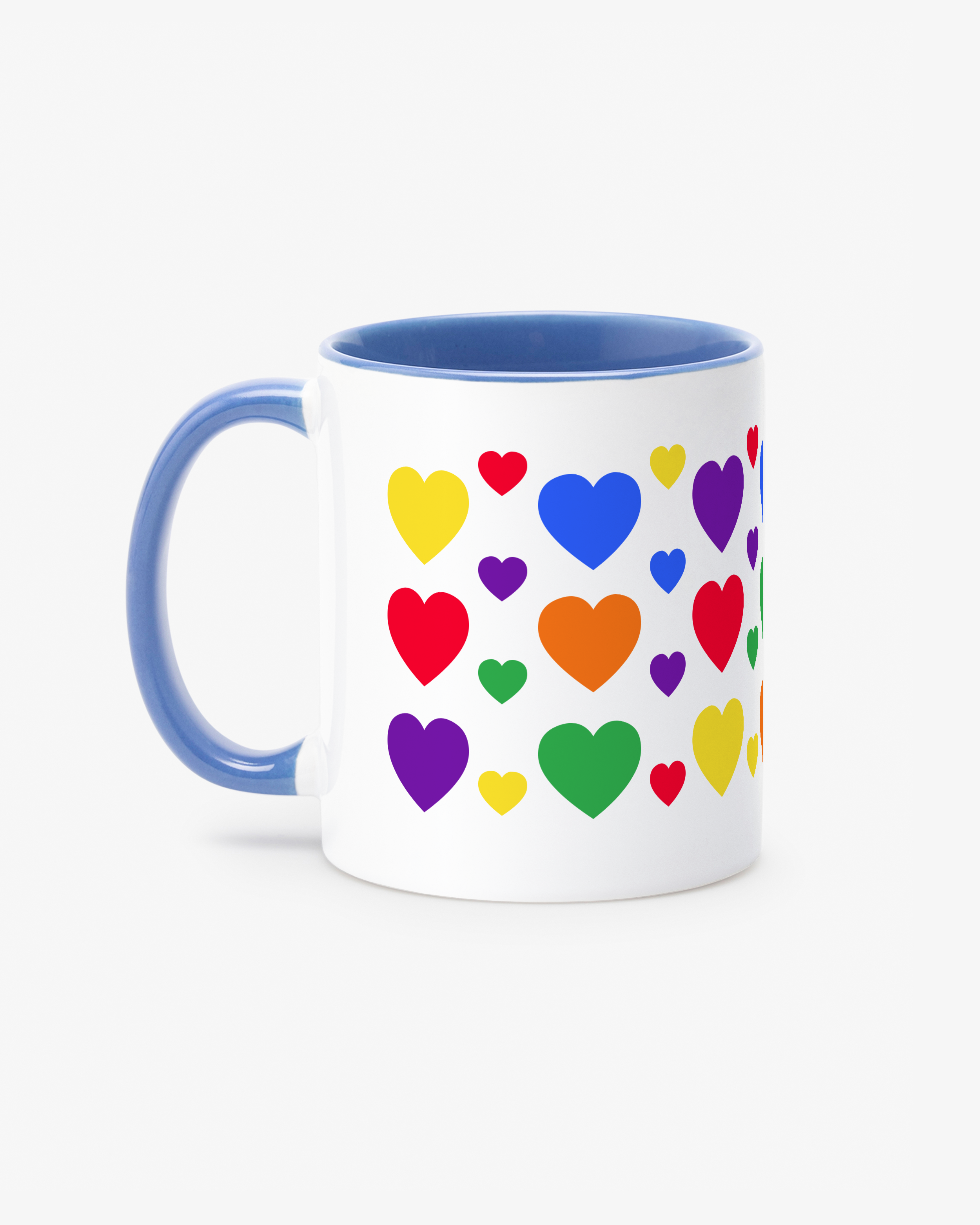 Krus Pride Hearts Blå