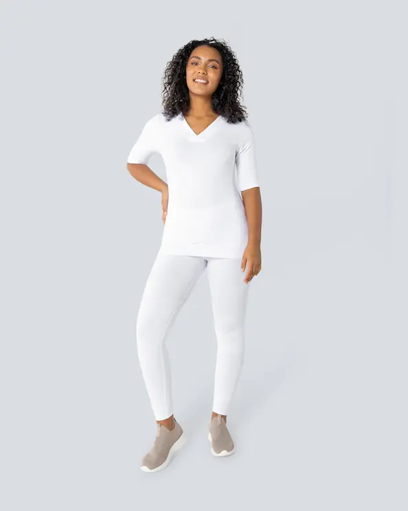 Beez Basics T-shirt 3/4 ärm Vit