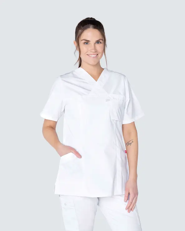 Segers Hvid Tunika Tencel Dame