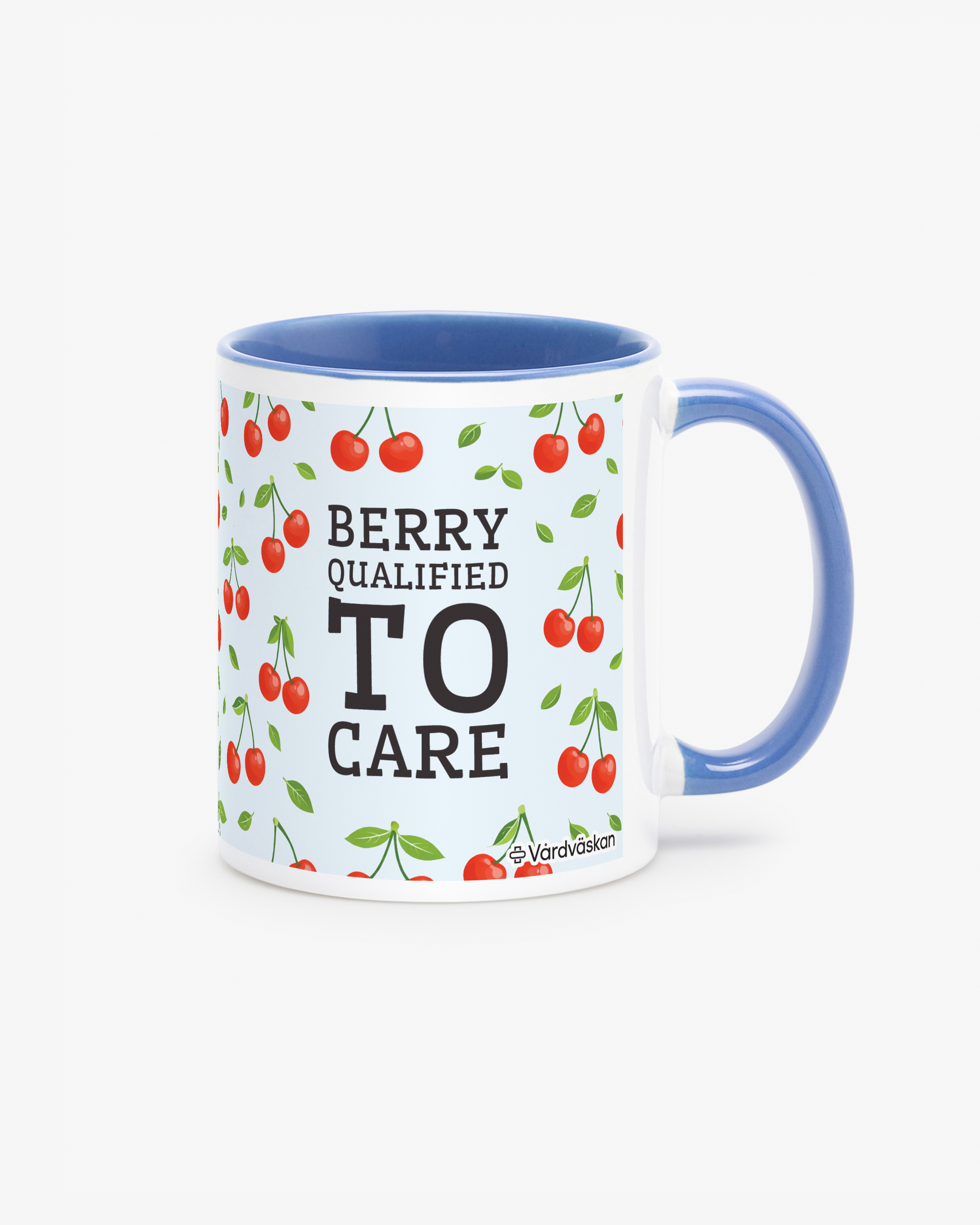 Mugg Berry Qualified Blå