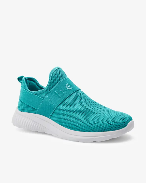 Beez Bliss Slip-on Teal Sneakers