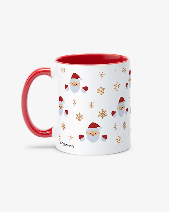 Krus Jolly Santa Rød