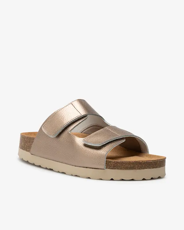 Embla 2526 Damesandal Ergoflex Champagne/Metallic