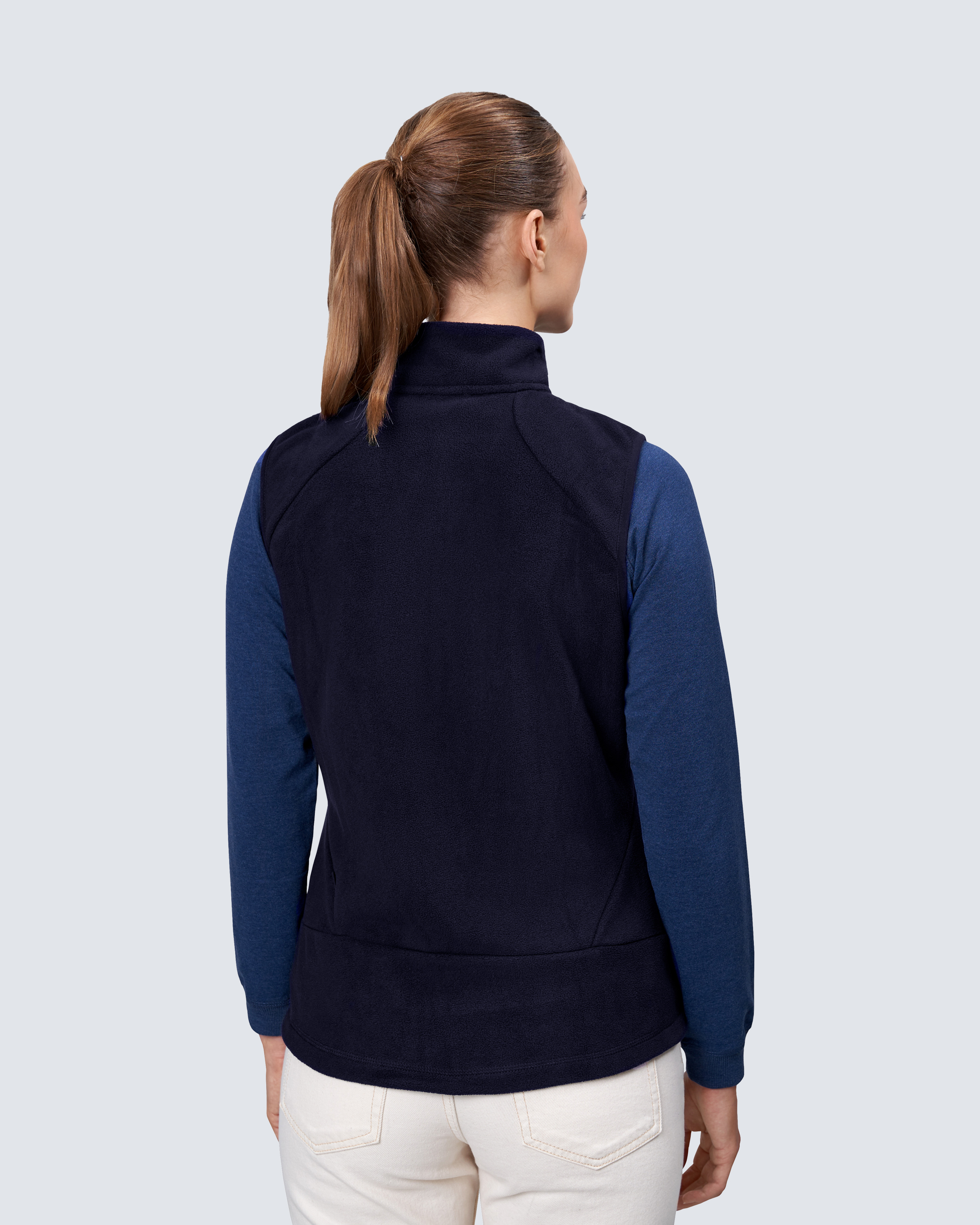 ID Identity Active Fleecevest 0812 Dame Marine