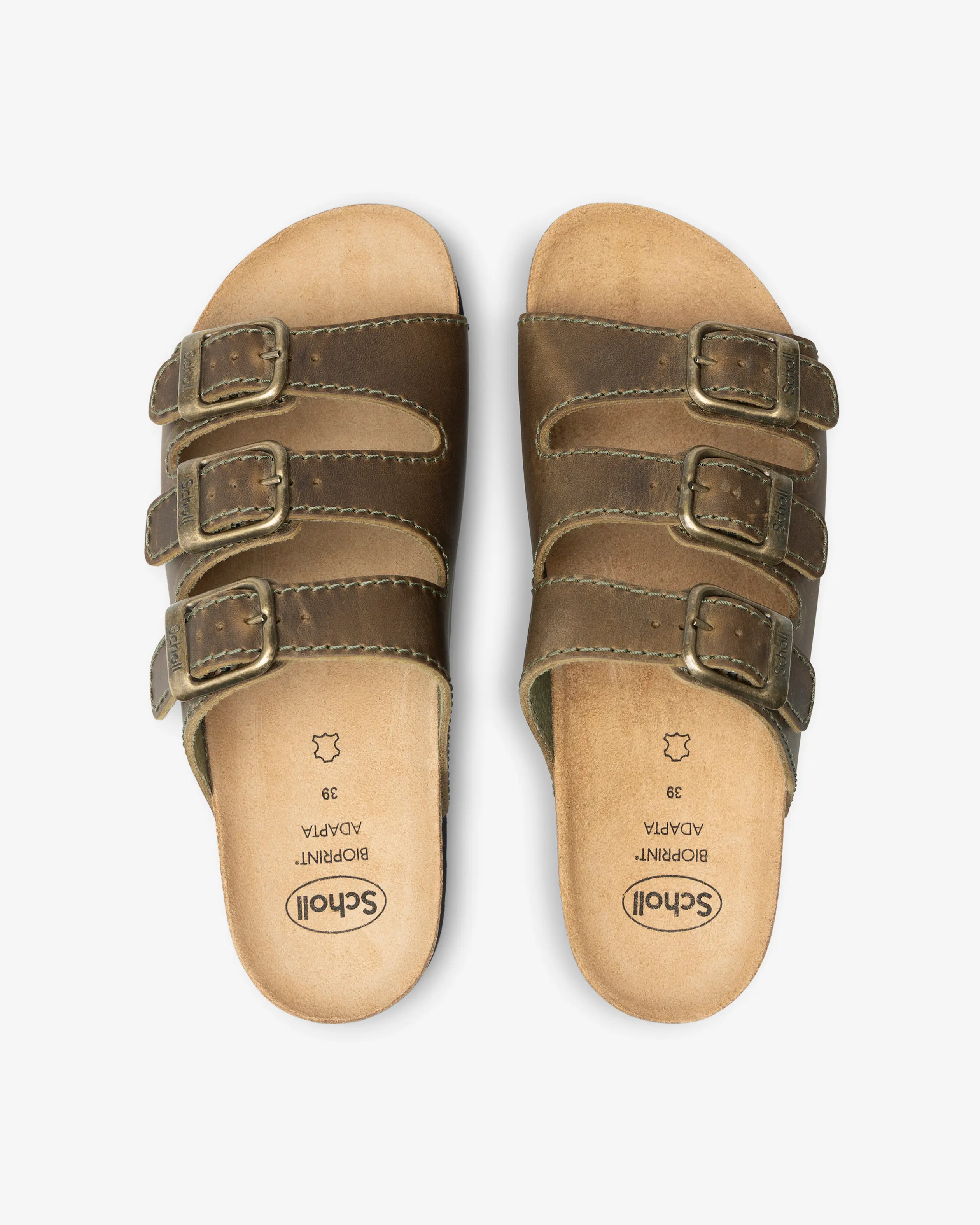 Kjøp Scholl Rio WG AD Olive Green Sandal Color4care