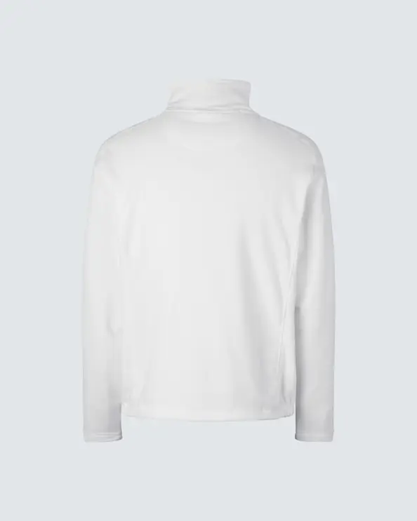 ID Identity Miesten Neuletakki Mikrofleece Valkoinen