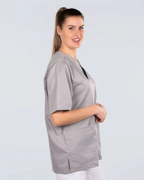 Kentaur Tencel Medical Grå Kittel Unisex