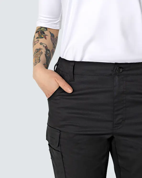 Almedahls Arbetsbyxa Dam Svart