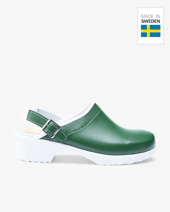 Beez Klassisk Arbetssko Grön