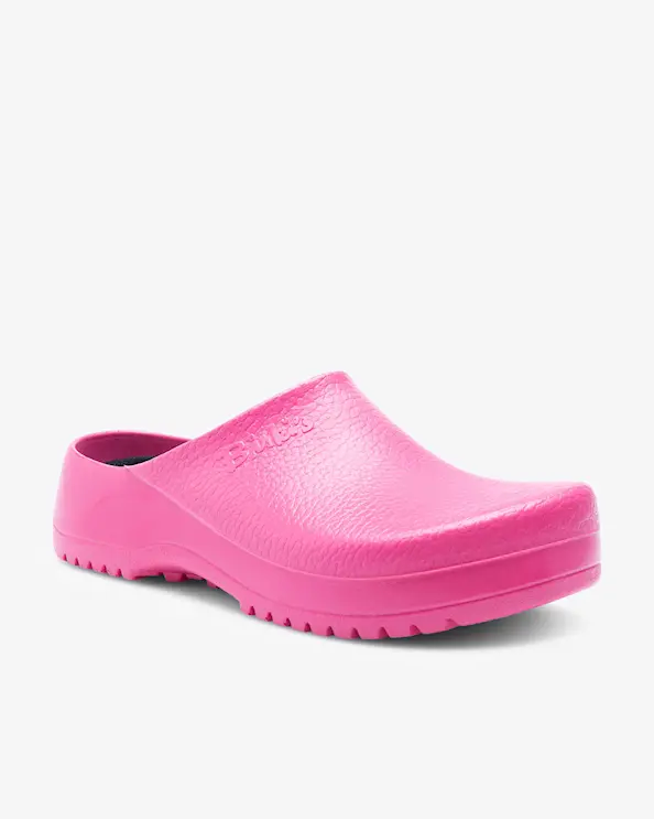 Birkenstock Pro Super Birki Slip in Hygiensko Hallonrosa