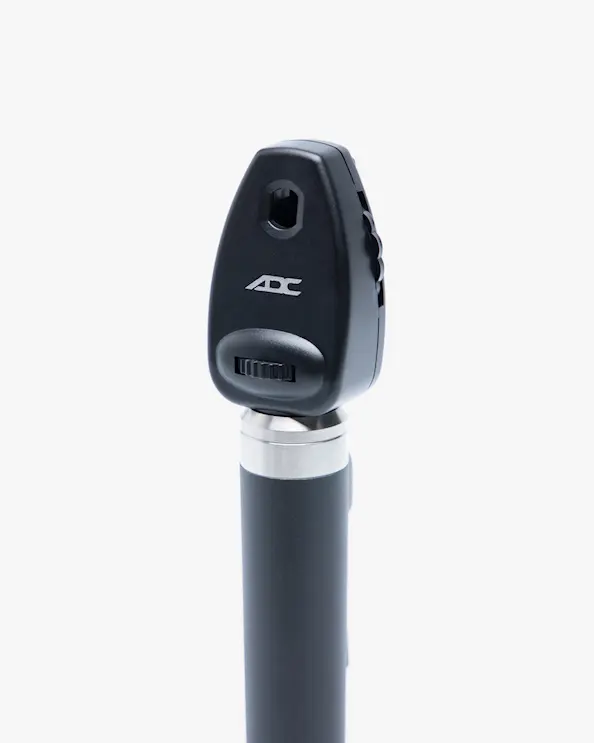 ADC Diagnostiskt Kit - Otoskop och Oftalmoskop Svart