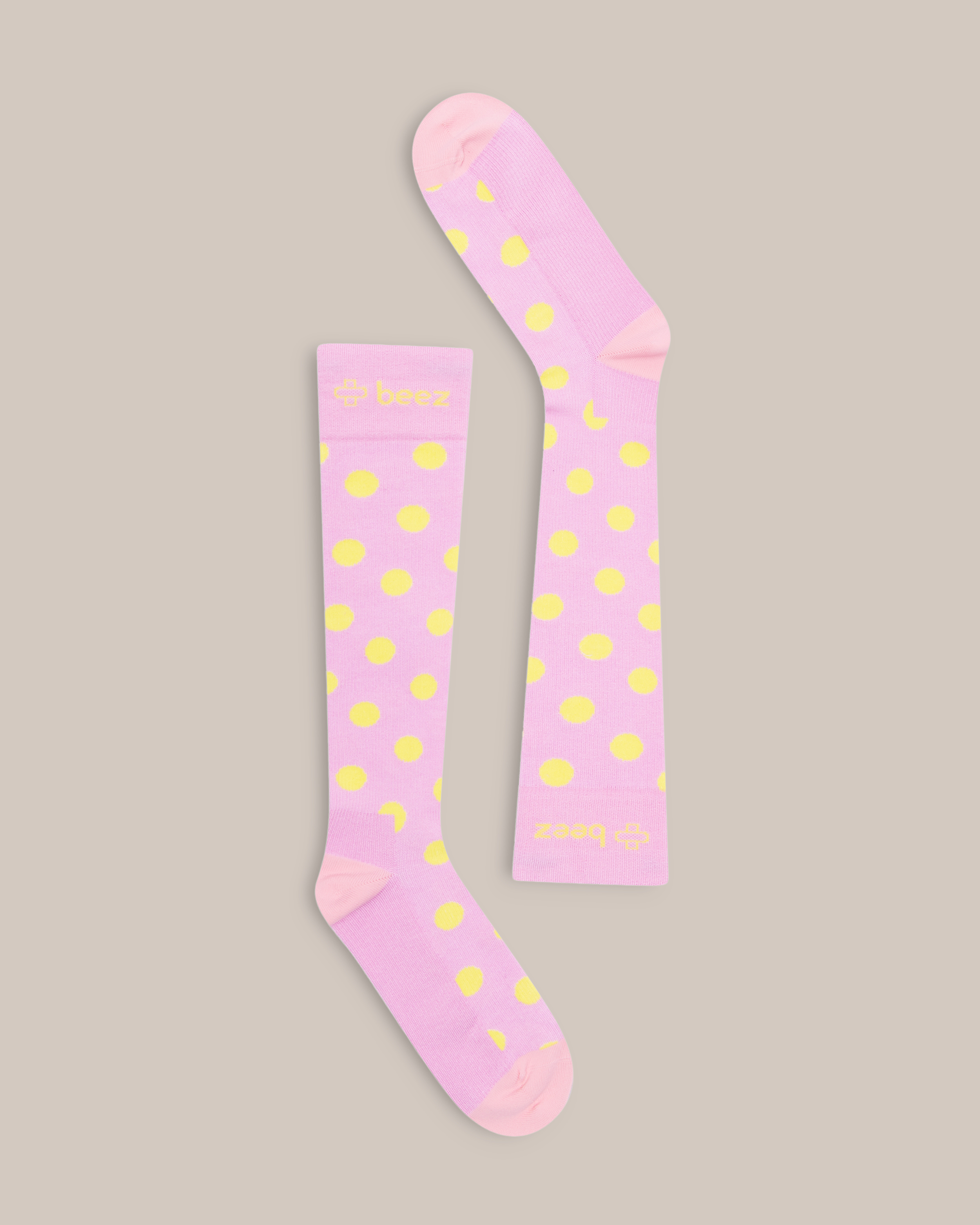 Stödstrumpor Vera Prickig 3-pack