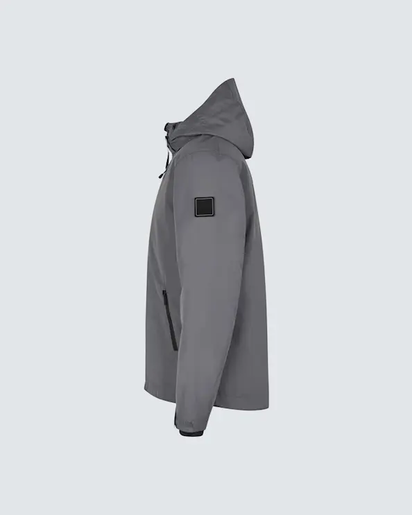 ID Identity Vinterjakke med hette for menn Grå