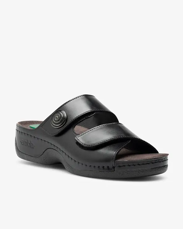 Embla 1535 Ergoflex Sandal Svart