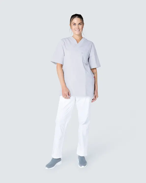 Segers Domestik Vaaleanharmaa Tunika Unisex