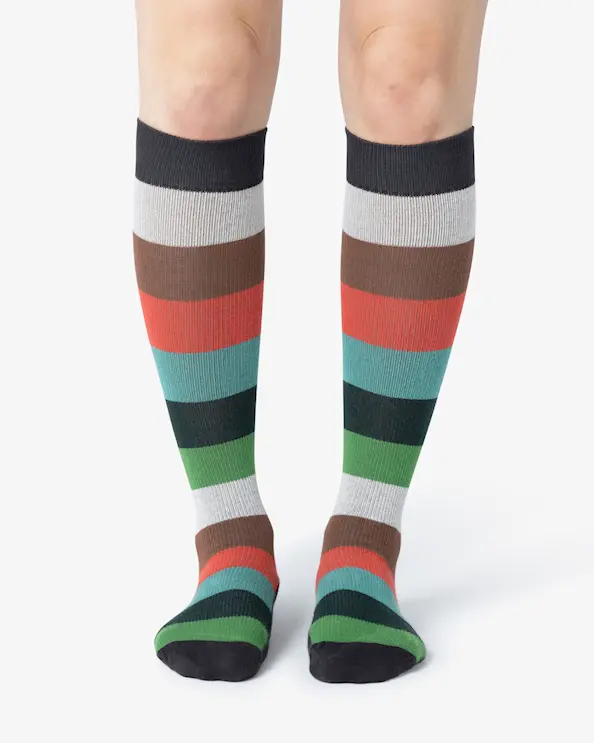 Beez Kompressionsstrümpfe Sue Gestreift