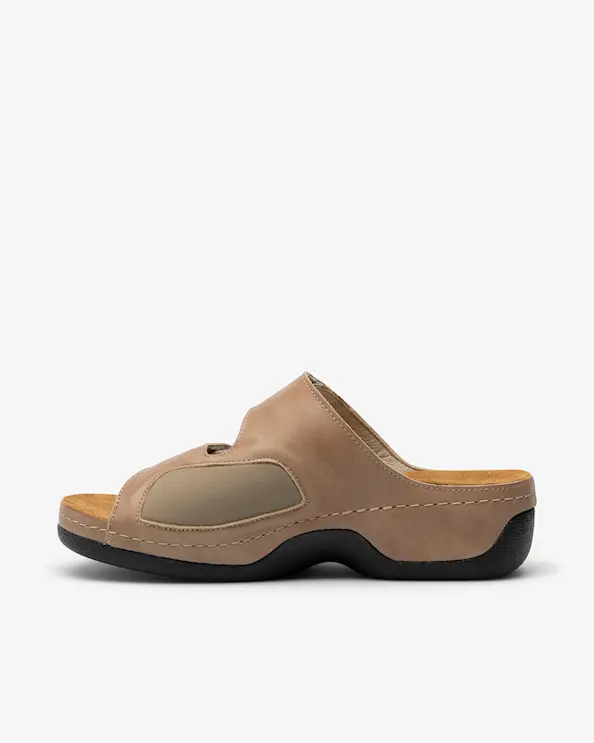 Embla 2214 Damesandal Ergoflex Beige