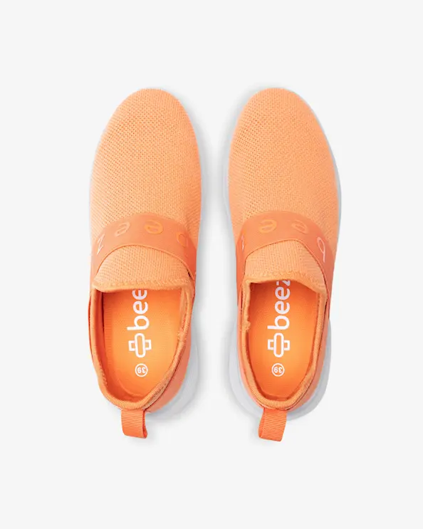 Beez Bliss Slip-on Apricot Sneakers