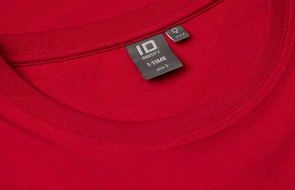 ID Identity T-shirt T-TIME Dam Röd