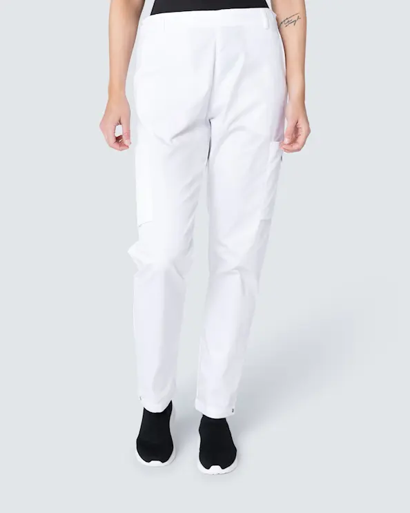 WAW Kim Valkoiset Työhousut Unisex