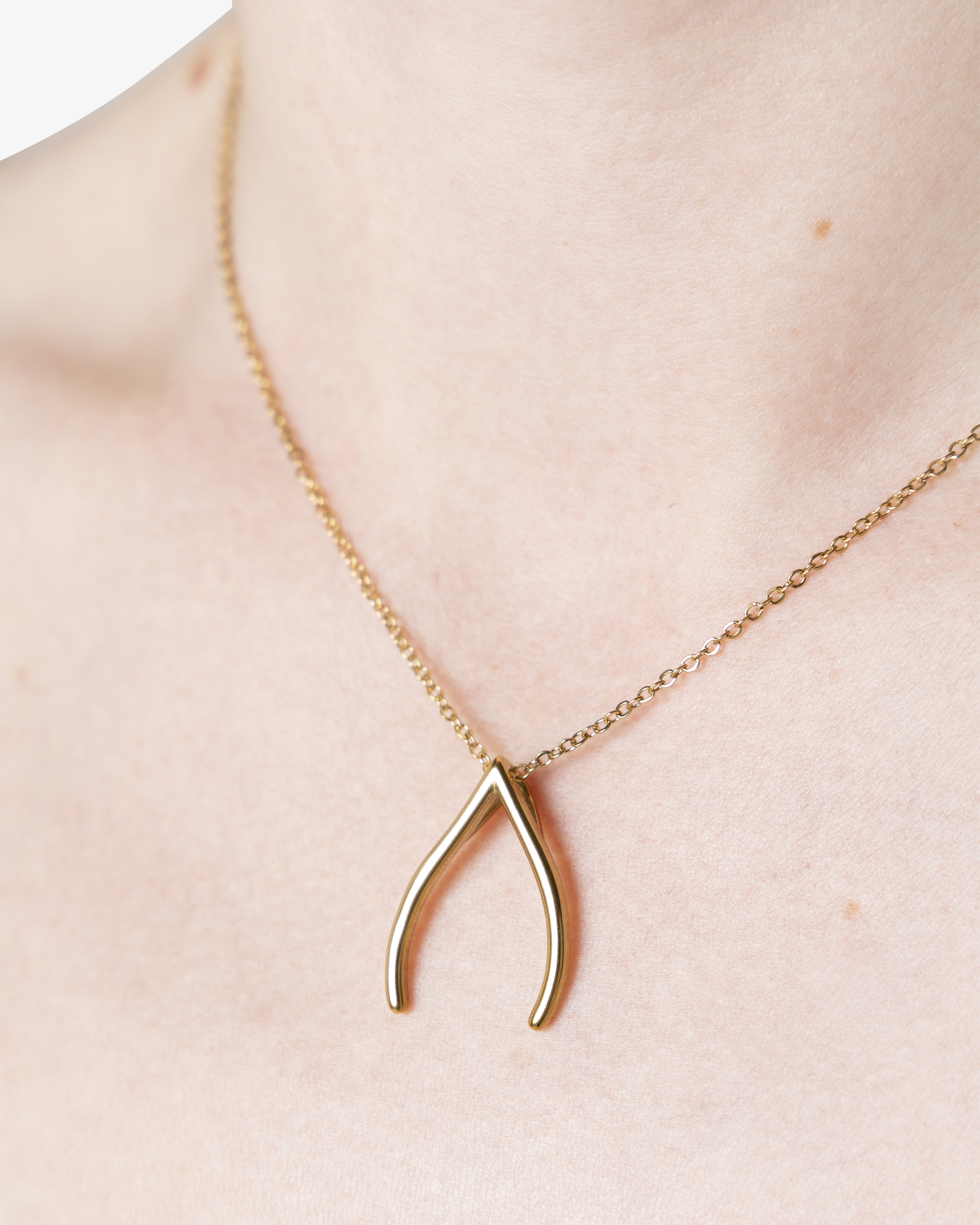 Halsband Ringhållare Guld