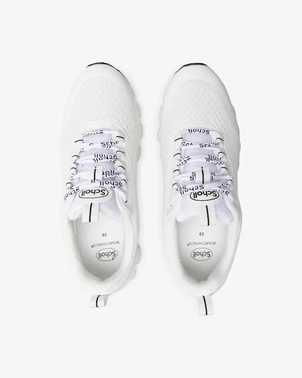Scholl Galaxy Jacquard Sneakers White