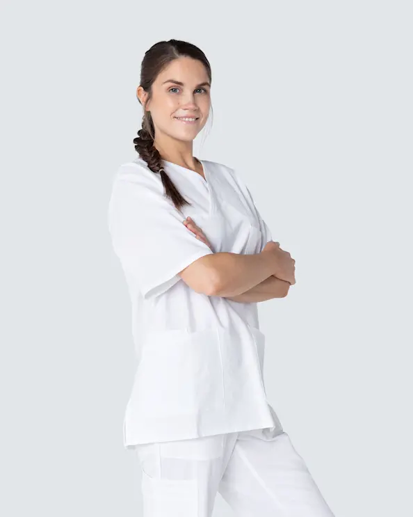 Hejco Crinkle Colin Hvid Busseronne Unisex