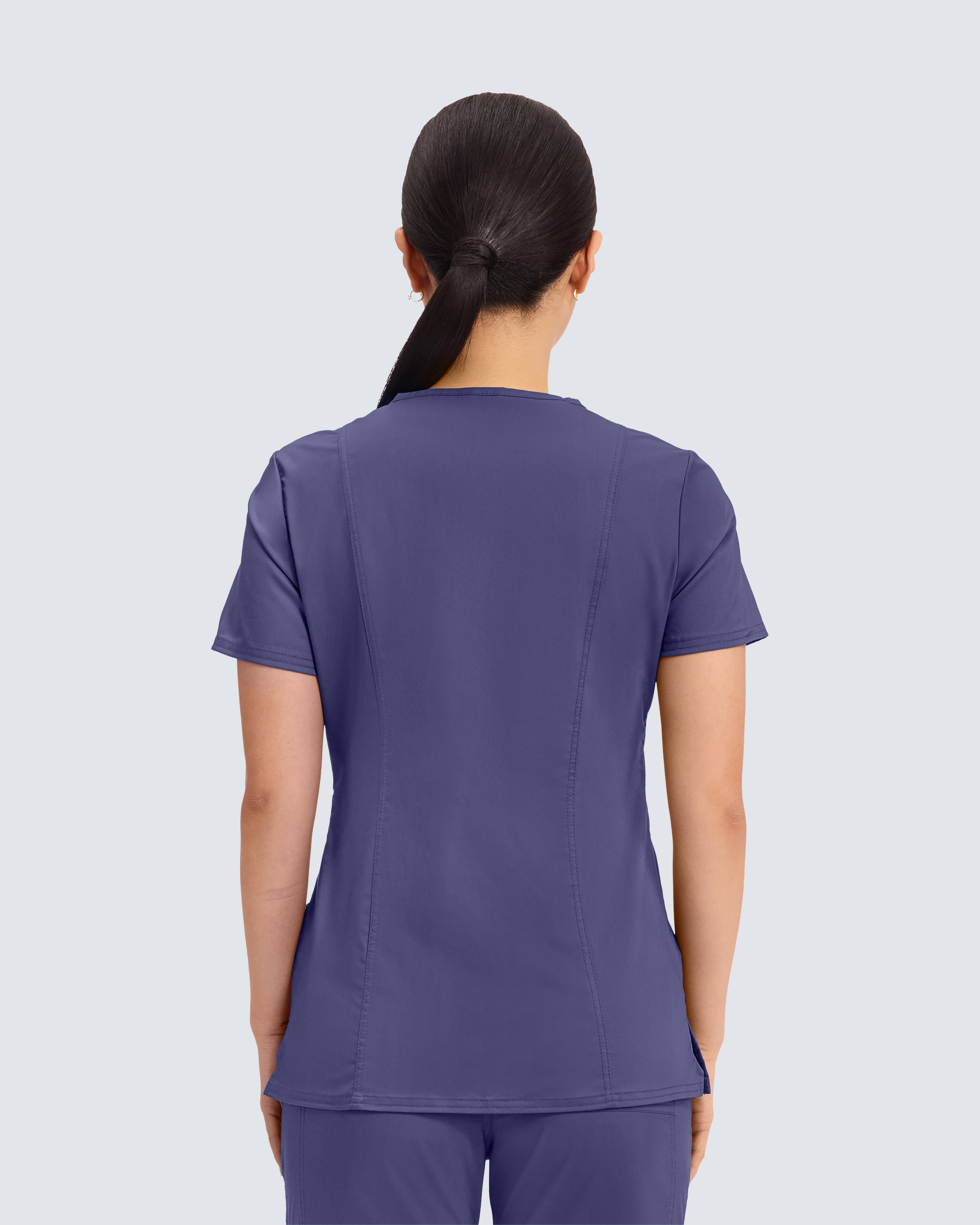 Cherokee Revolution Mock Wrap Top WWE610 Blomme