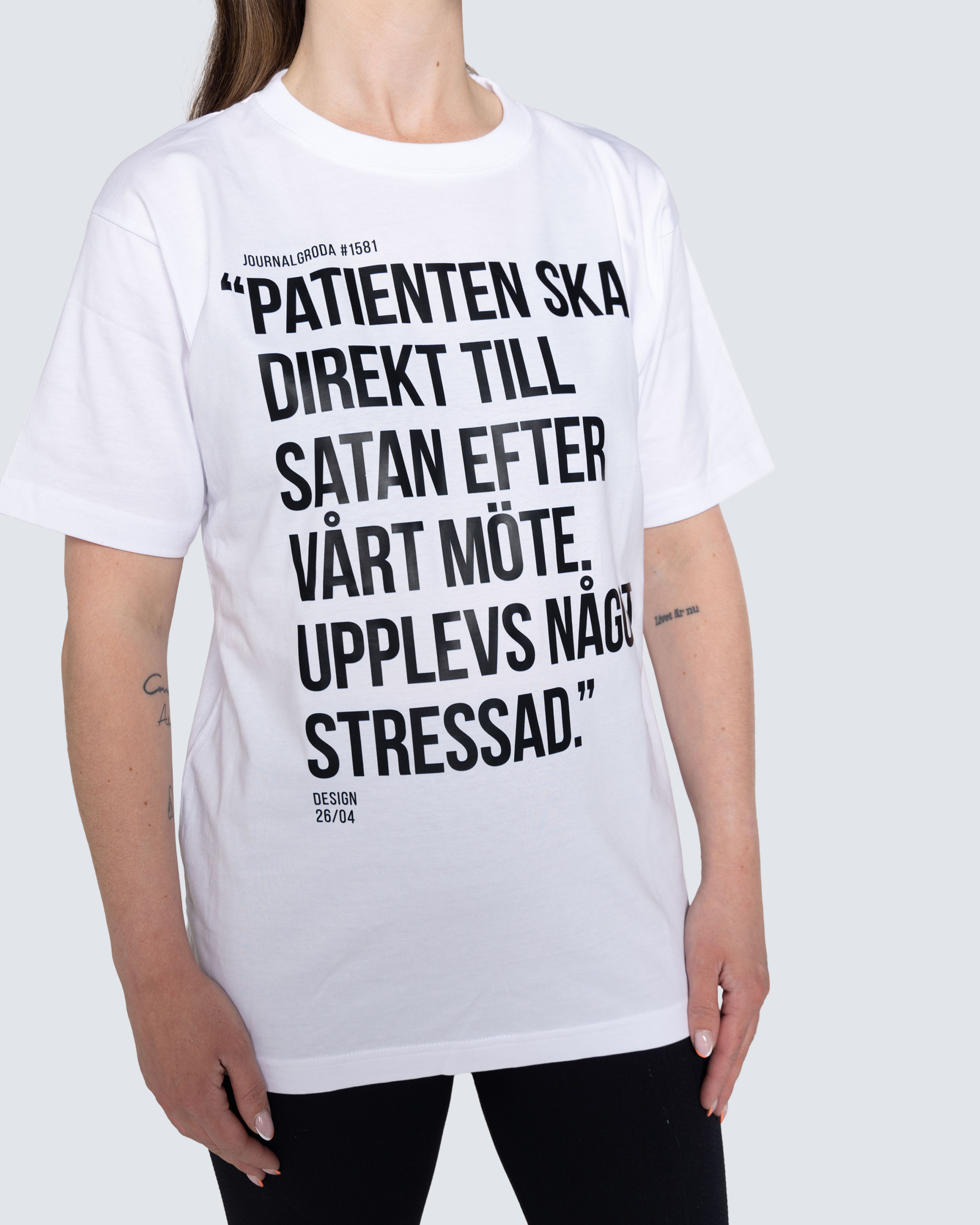 Journalgrodor T-shirt #1 Vit