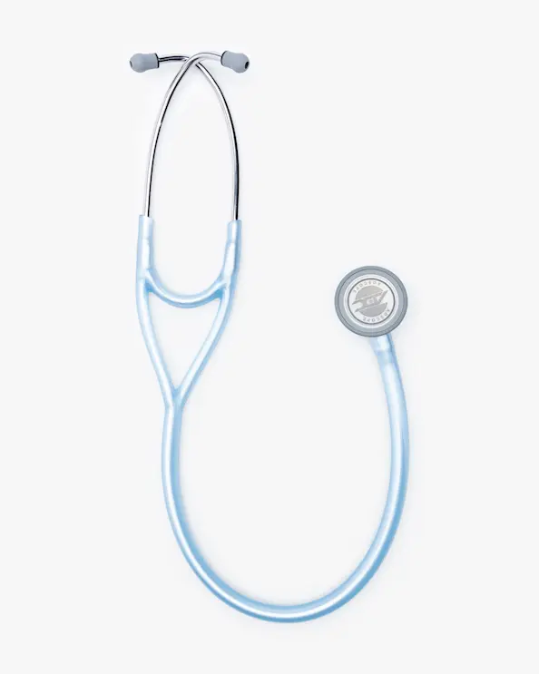 ADC Cardiology Stetoskop 600 Himmelsblå Metallic