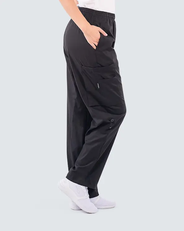Almedahls Svart Uppvikbar Byxa Unisex