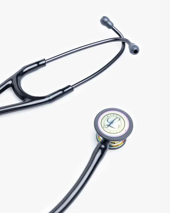 Littmann Cardiology IV stetoskooppi Musta/Sateenkaari