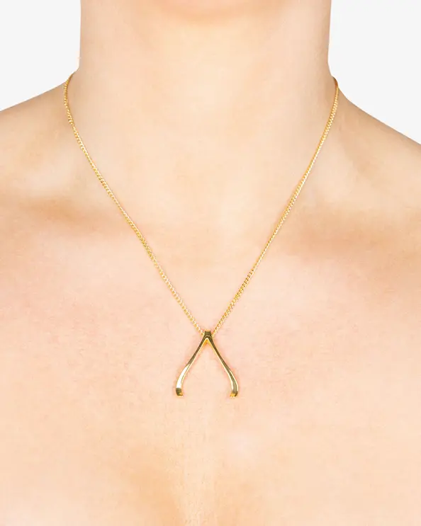 Halsband Ringhållare Guld