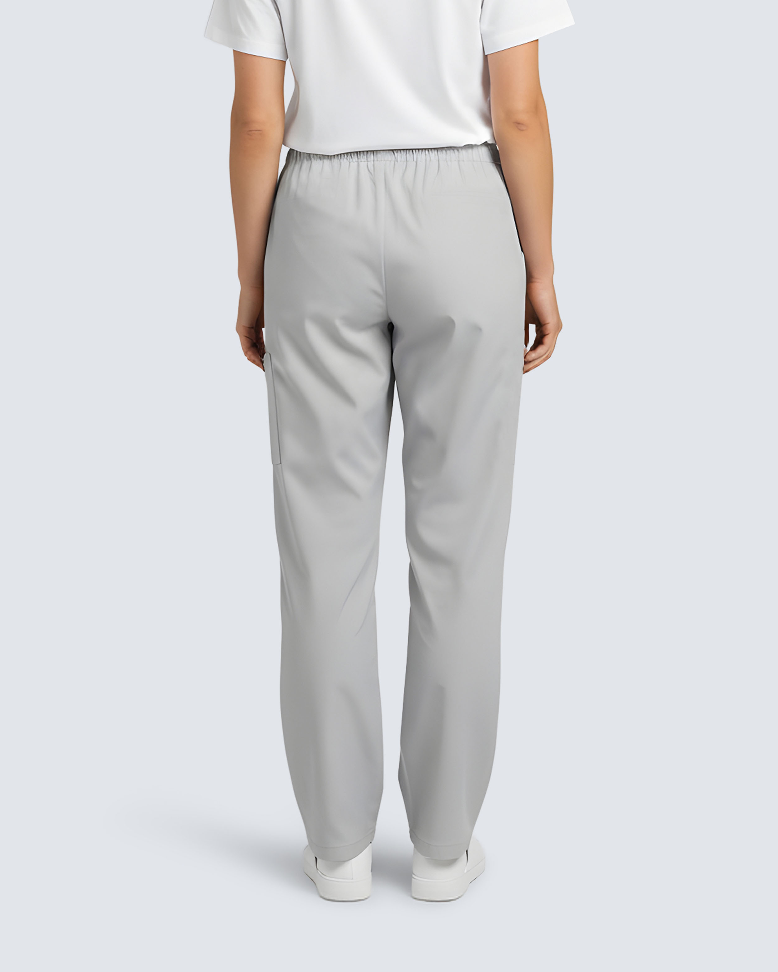 Nybo Charisma Premium Lysegrå Bukser Tencel Unisex