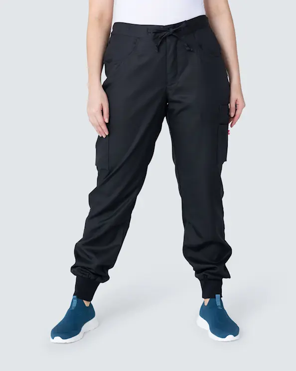 Segers Musta Housut Tencel Unisex