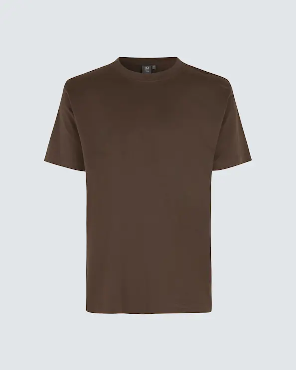 ID Identity T-shirt T-TIME til herrer Brun