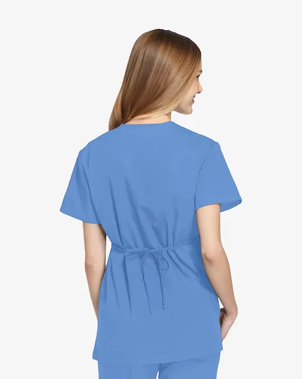 Cherokee Originals Mock Wrap Top WWE4801 Hellblau