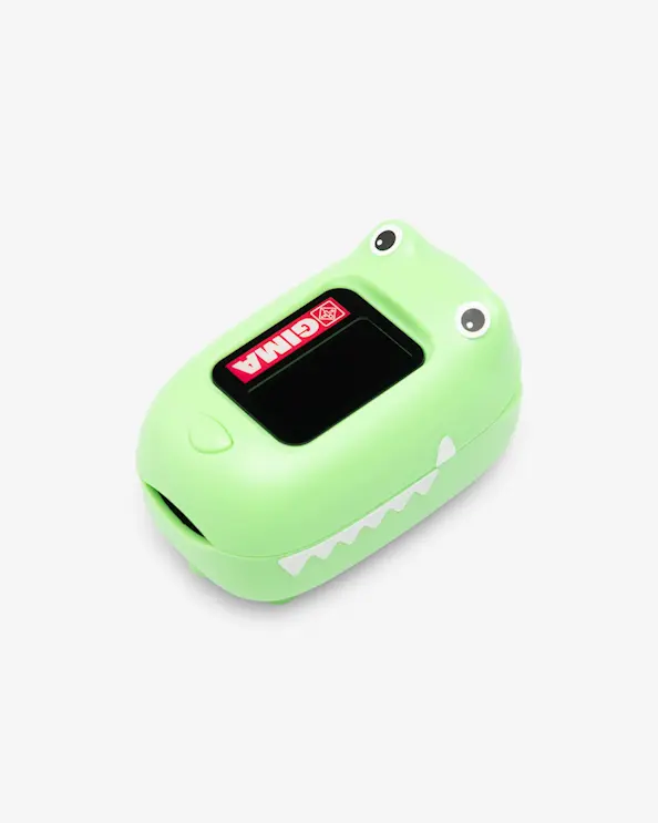 GIMA Pulsoximeter Oxy-0 Grön Krokodil