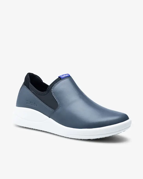 Toffeln SmartSole Slip-On Navy Sneakers