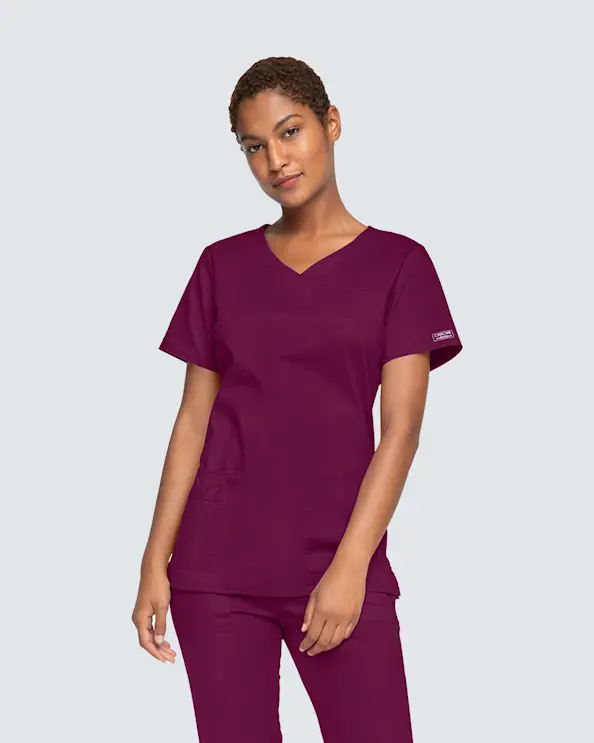 Cherokee Core Stretch Tunika WWE4727 Vinröd