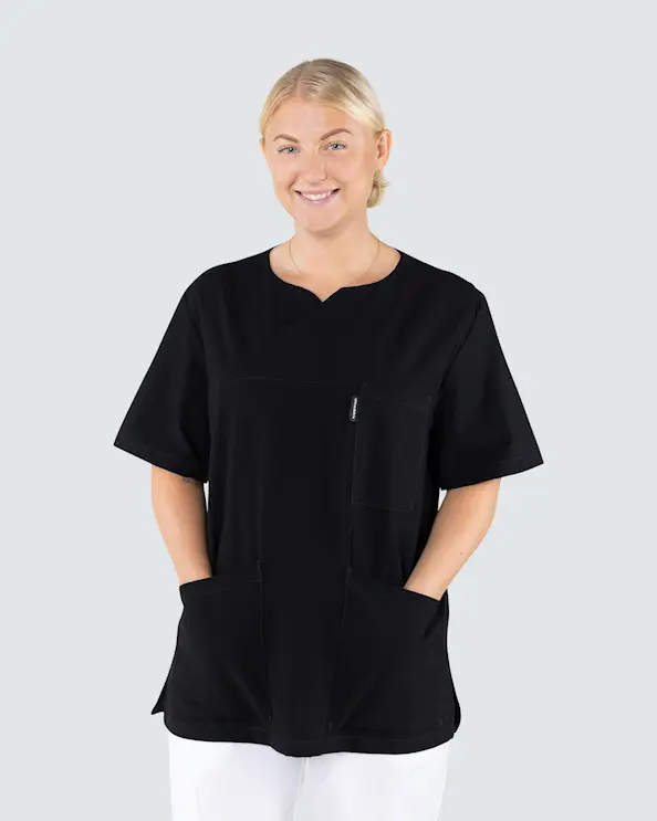 Almedahls Svart Krinklad Bussarong Unisex