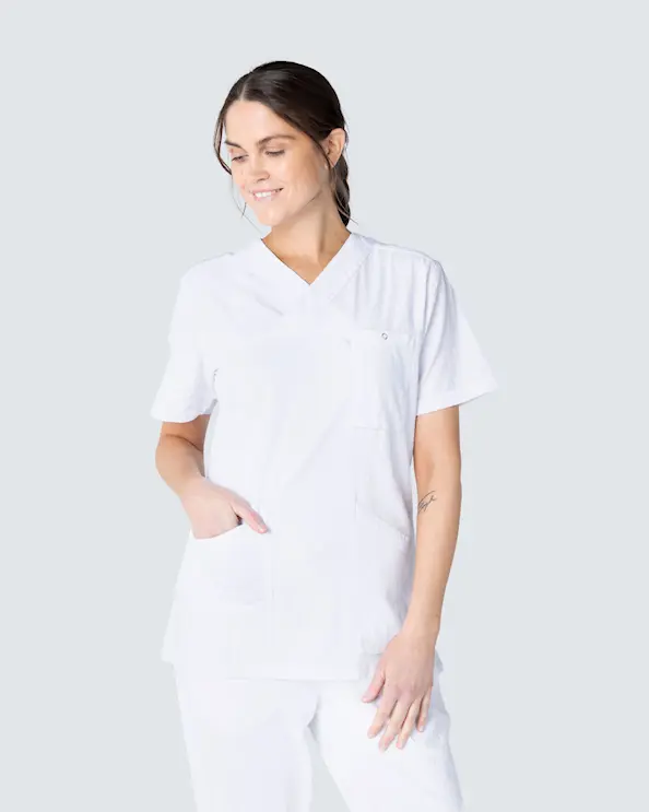 South West Cotton Crinkle Calle Hvid Busseronne Unisex