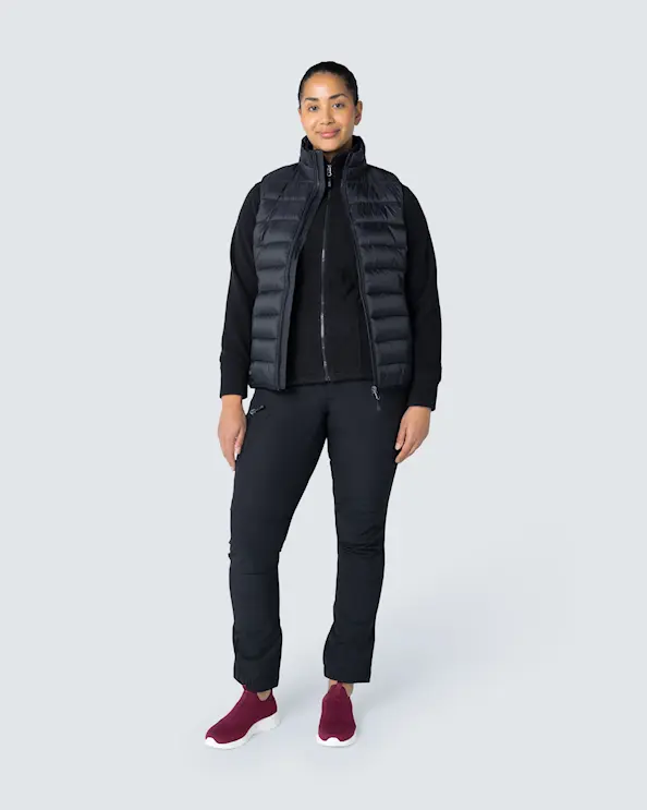 South West Alma Svart Vest Dame