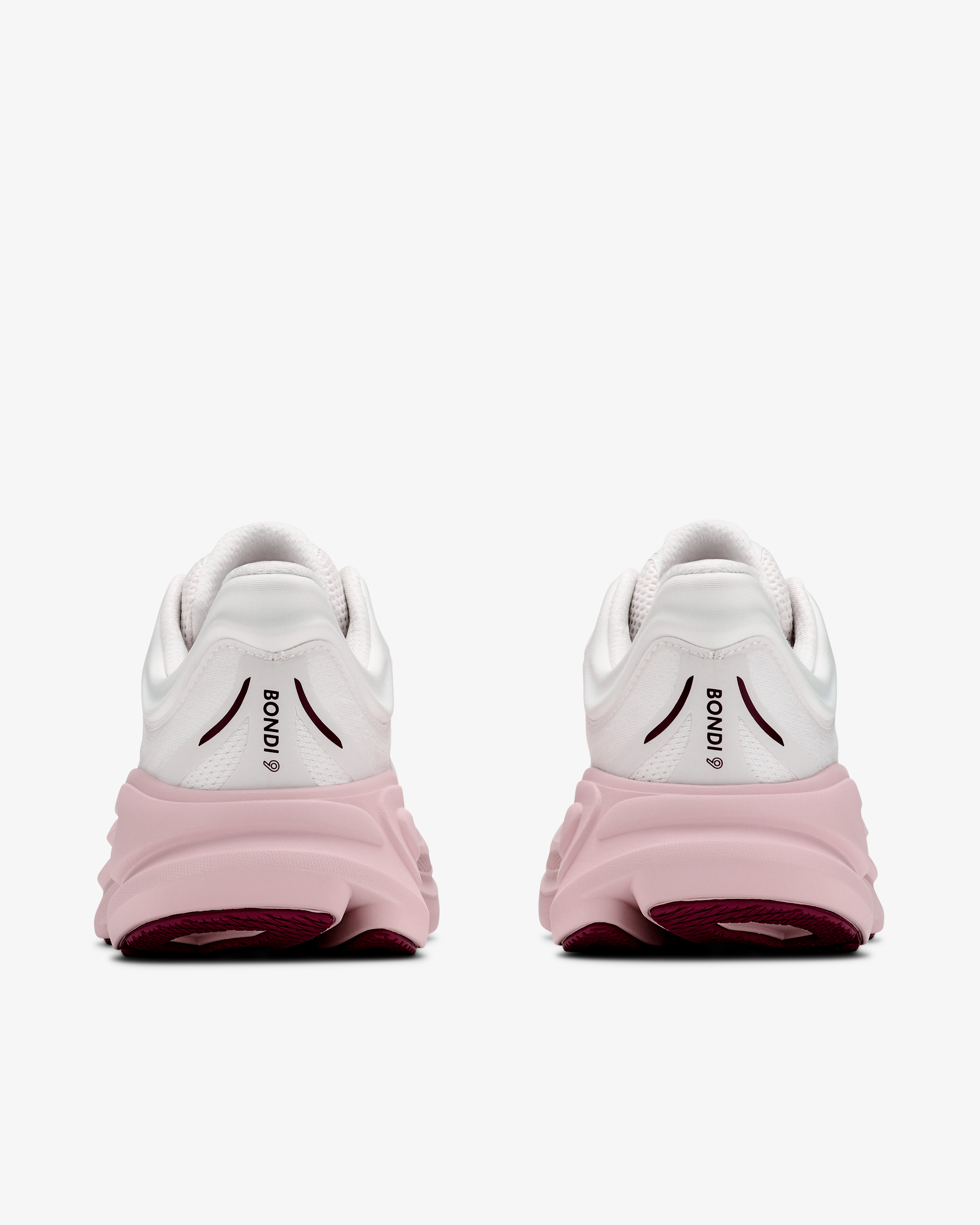 Hoka W Bondi 9 Sneaker White/Pink Opal