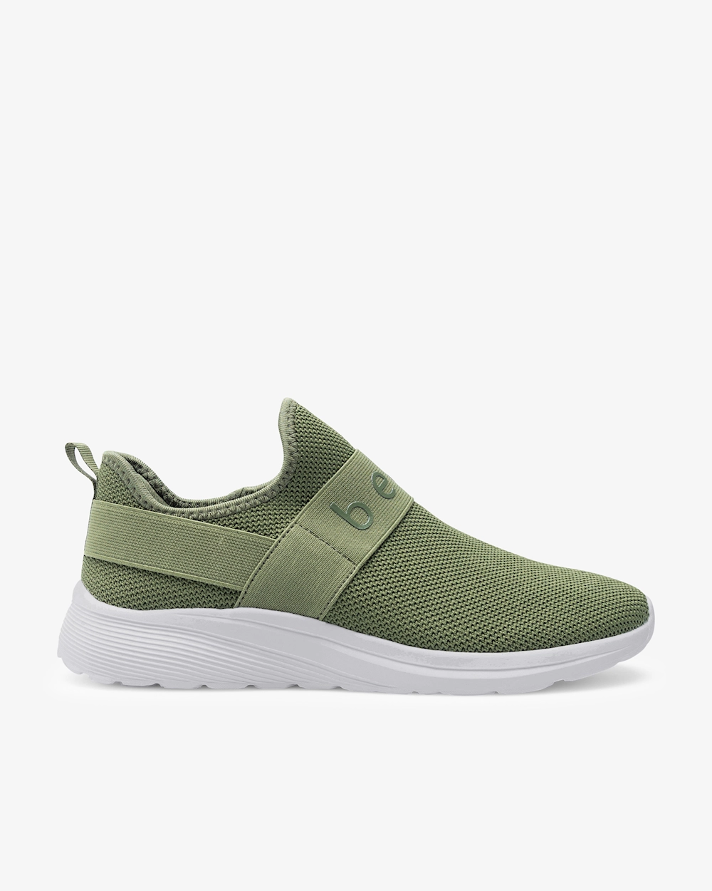 Beez Bliss Slip-on Olive Green Sneakers