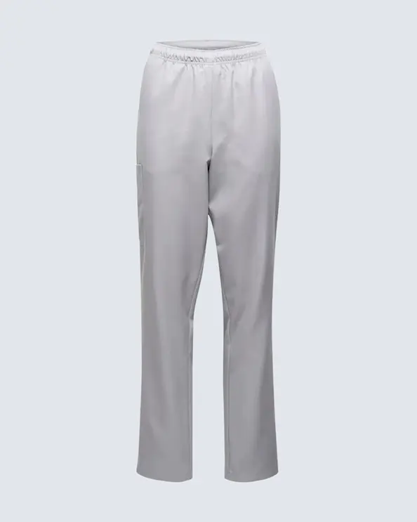 Kentaur Tencel-bukser med elastik -5 cm Lysegrå